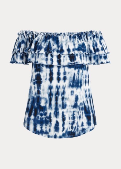 Women's Ralph Lauren Tie-Dye Off-the-Shoulder Tops | 347290OBZ